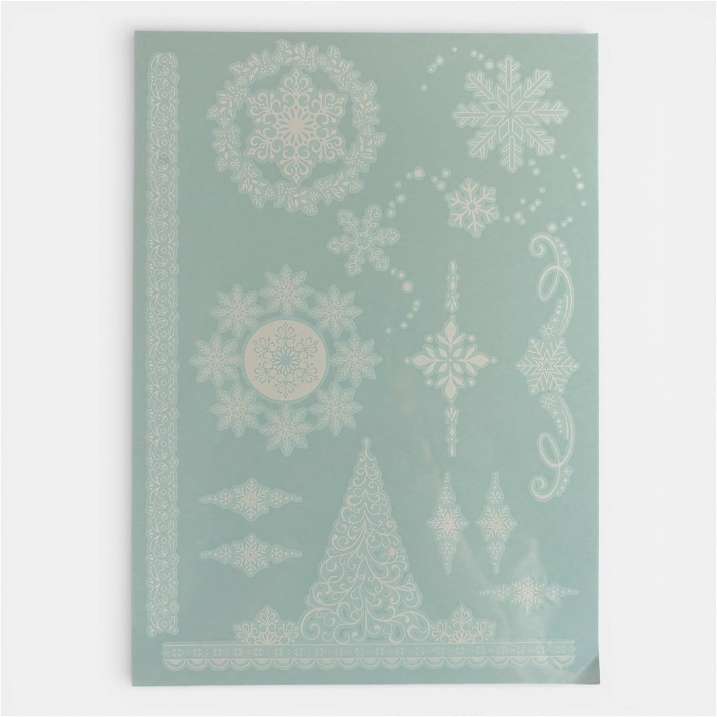 Brielle henna body art design sheet showing chic elegant fine-line pattern