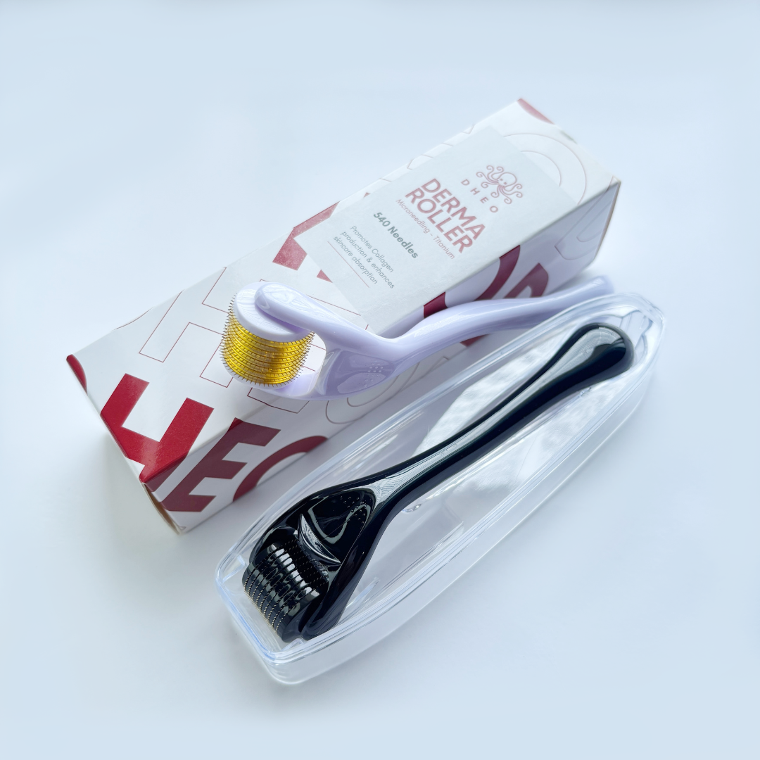 Made from medical-grade titanium, the Derma Roller promotes hair growth and thickening while reducing thinning and scalp issues. Ideal for both hair and facial skin rejuvenation with minimal irritation.