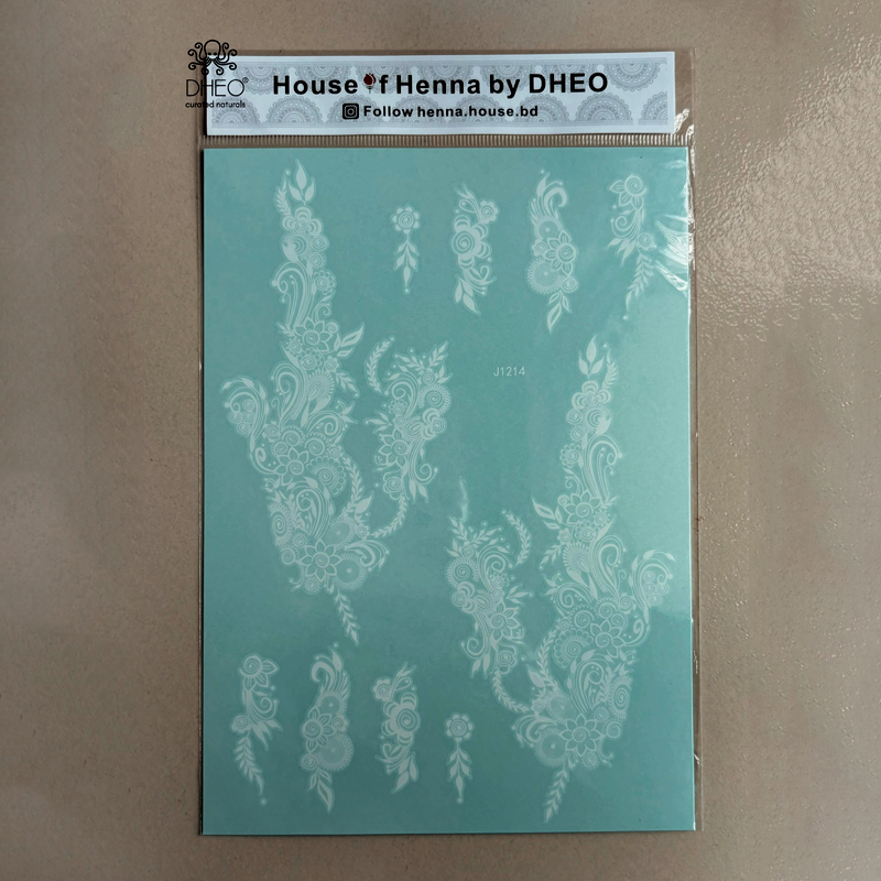 Instant henna tattoos for any vibe.
From classic to trendy designs.
