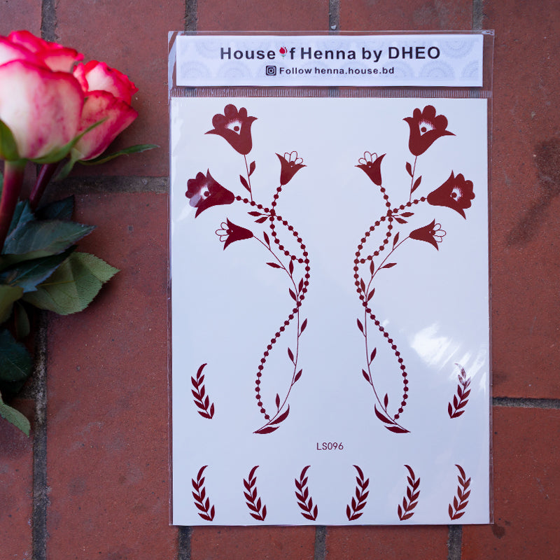 Easy-to-use henna tattoos for all ages.Long-lasting, skin-safe, and effortlessly stylis