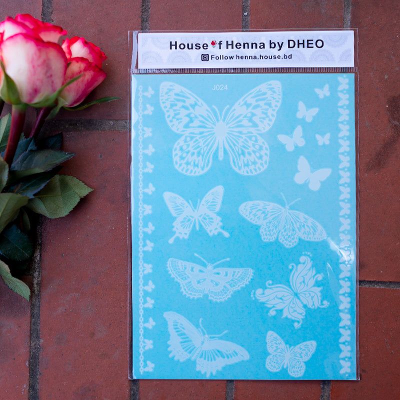 Fun, fast, and fabulous henna designs.Perfect for any celebration or casual wear
