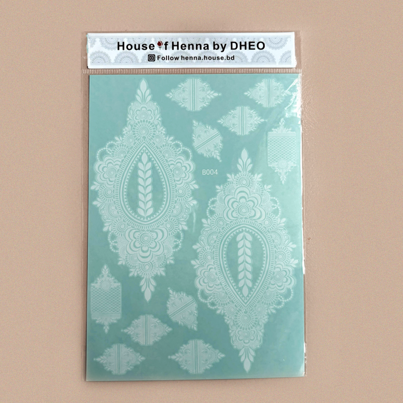 Henna tattoos without cones or stains.Quick, fun, and beautiful.