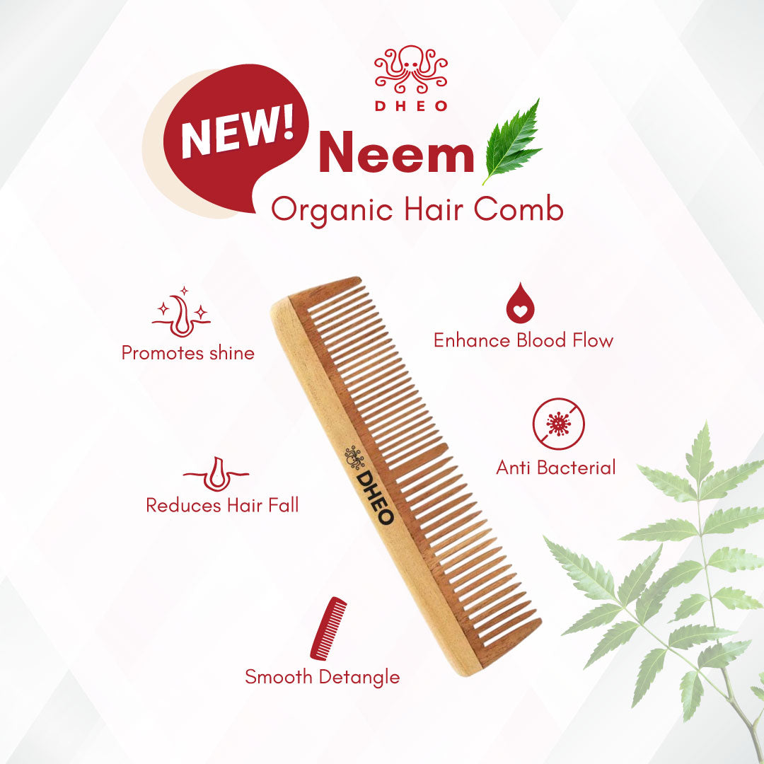 Care for your hair with the power of neem.Gentle on the scalp while reducing breakage and promoting strength