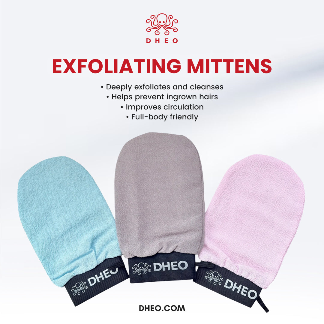 Exfoliating Mittens