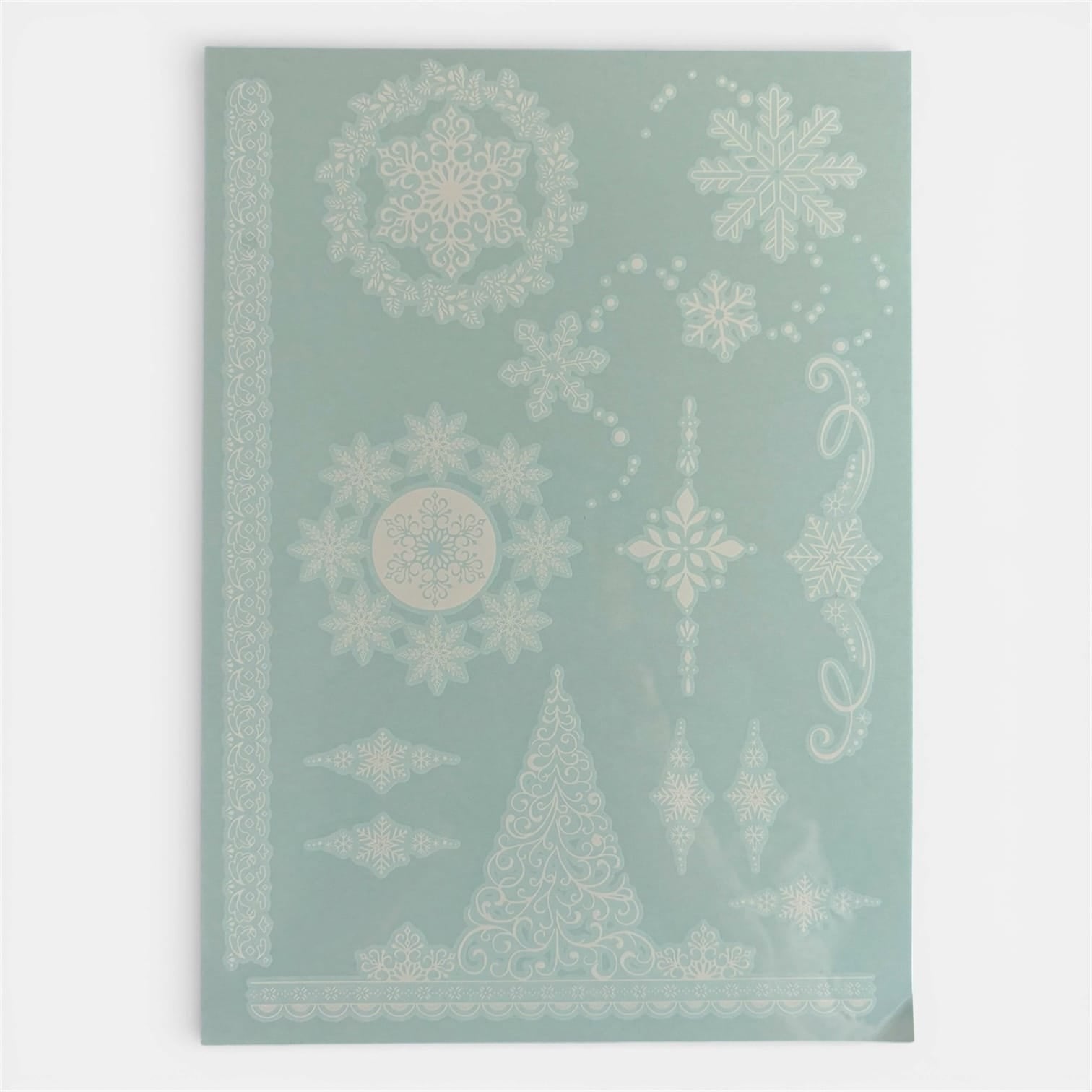 Brielle henna body art design sheet showing chic elegant fine-line pattern