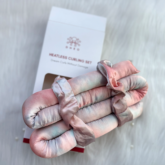 Get gorgeous, heatless curls with our smooth silk curling ribbon.Reduces frizz, adds shine, and keeps hair healthy.