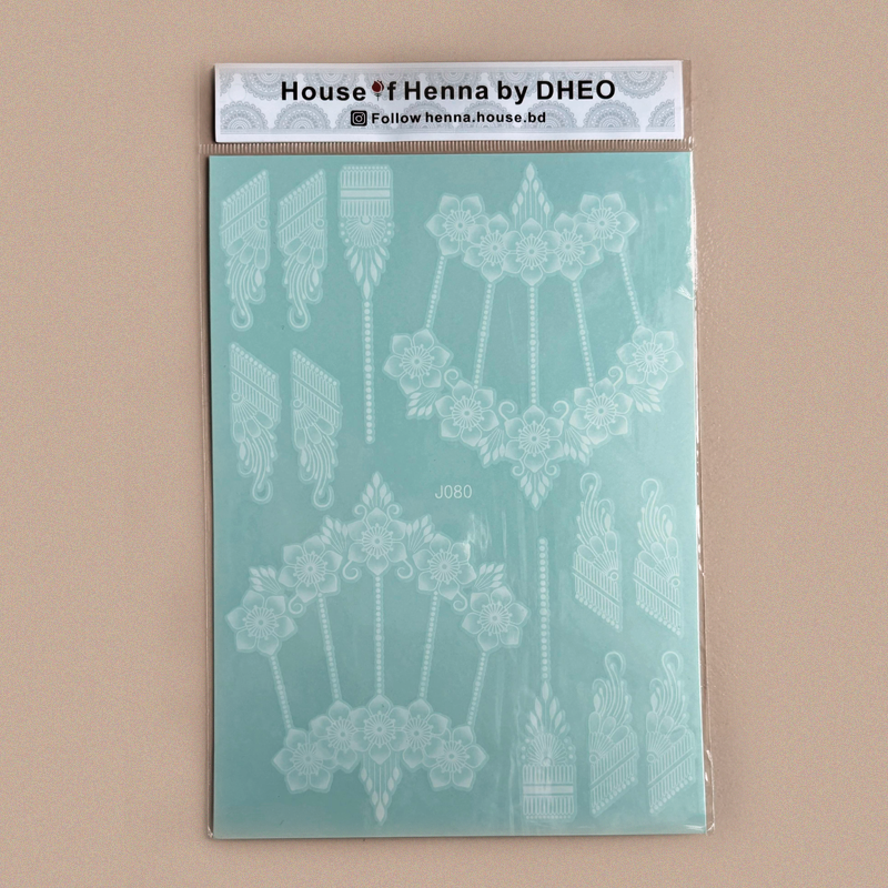 Your instant henna solution.
Perfect for parties, festivals, or casual style.