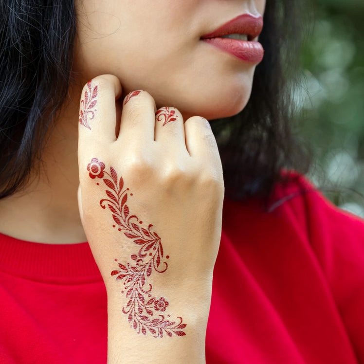 Use them on hands, arms, legs, collarbone, or even behind the ear.