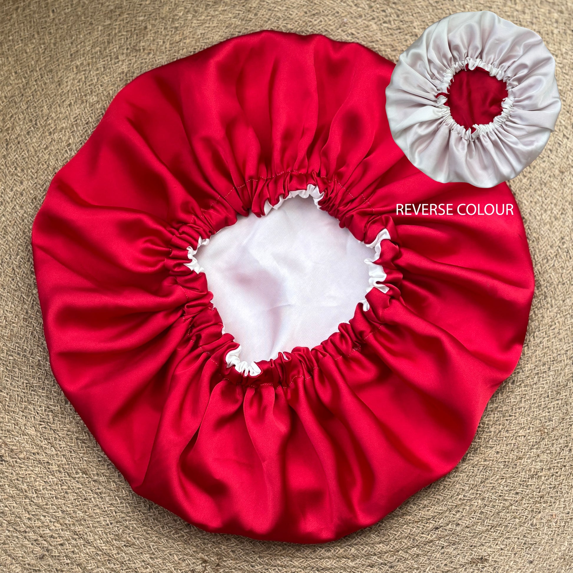 Protect your hair overnight with this smooth silk bonnet. Gentle fit ensures less friction and healthier strands.