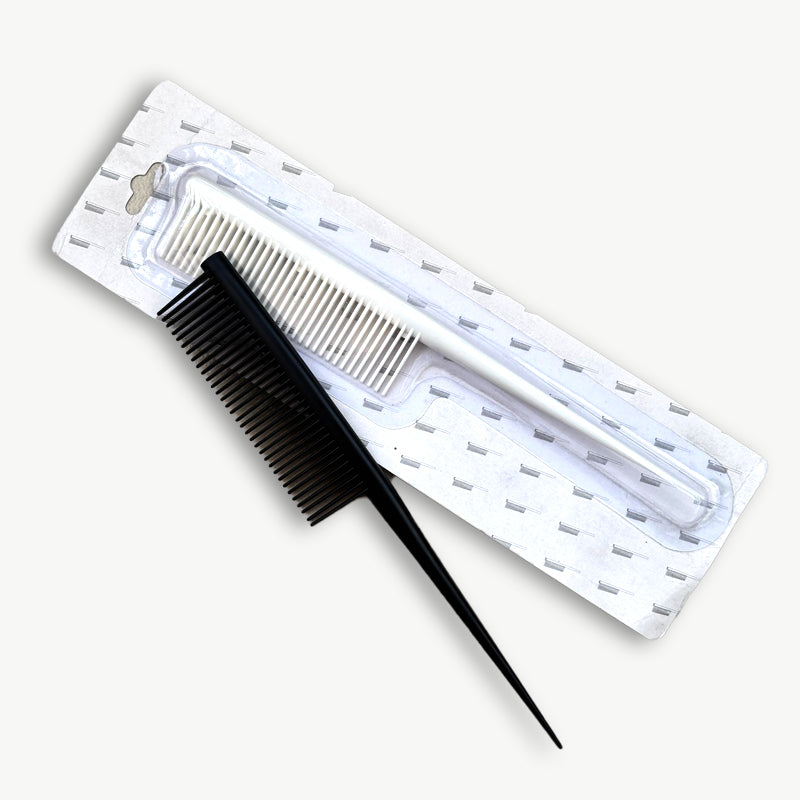 Style like a pro with our versatile Rat Tail Comb.Ideal for braiding, teasing, and flawless, everyday hair styling.
