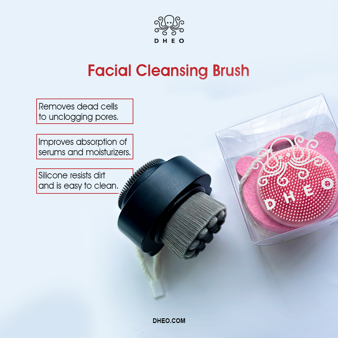Facial Cleansing Brush - Silicone