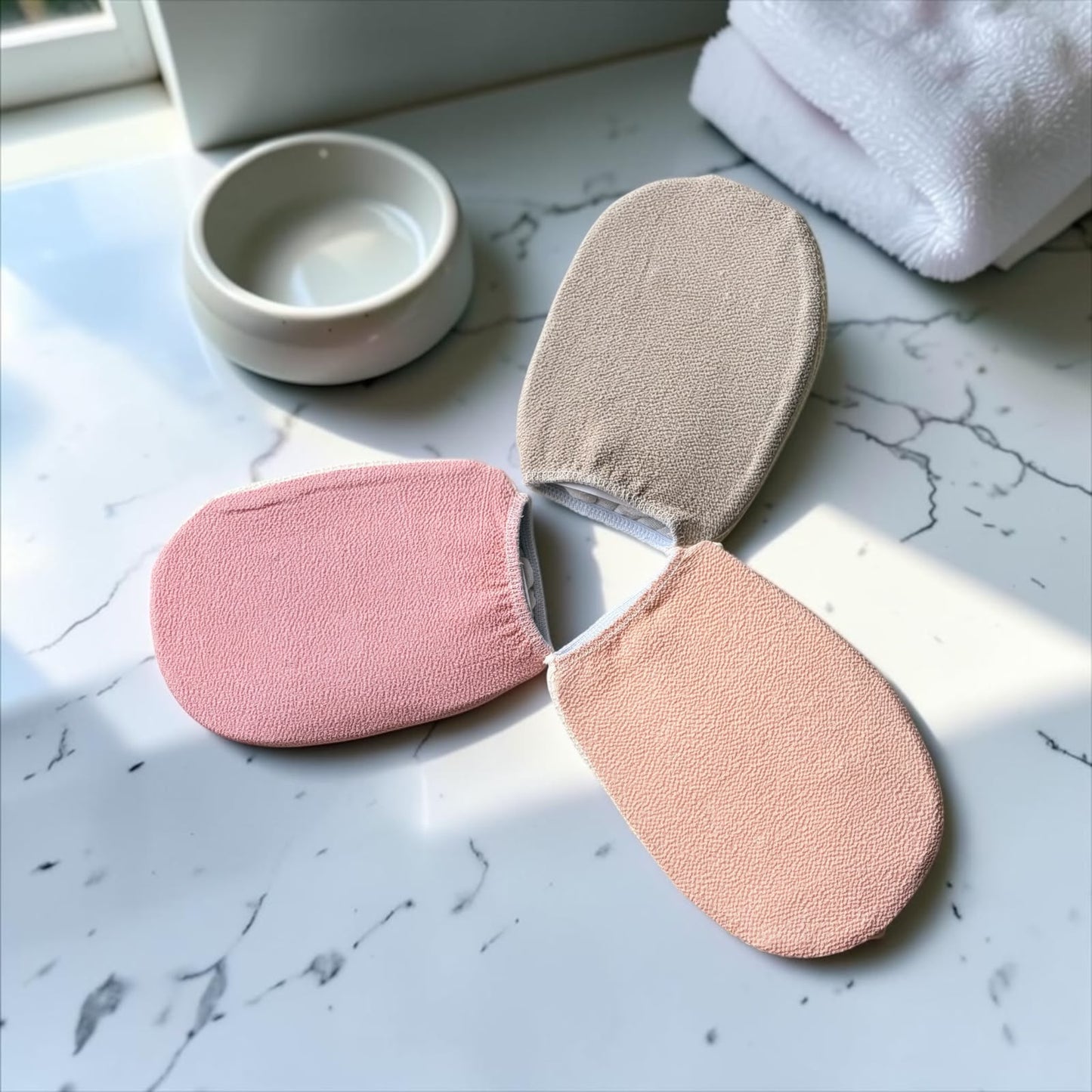 Loofah Gloves - Exfoliating