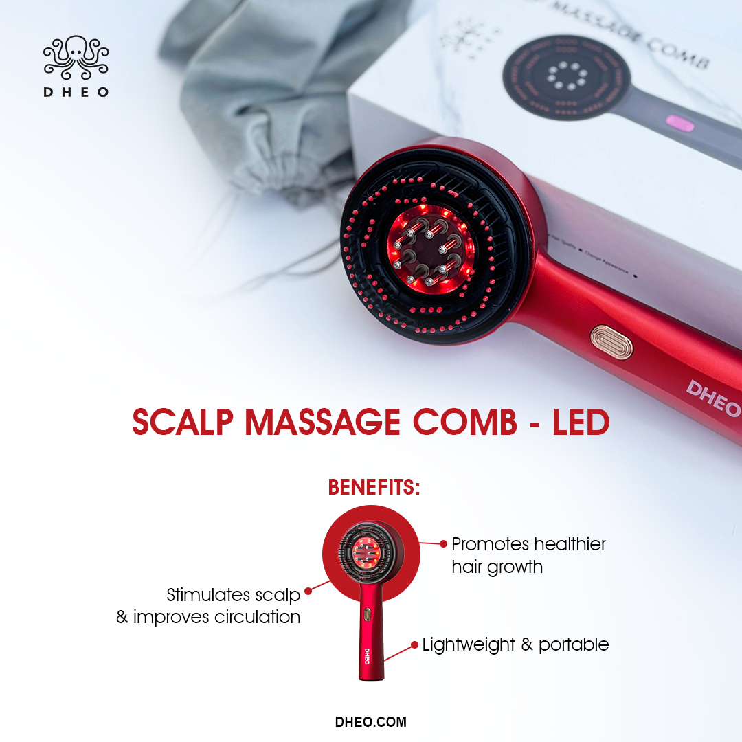 Scalp Massage Comb - LED