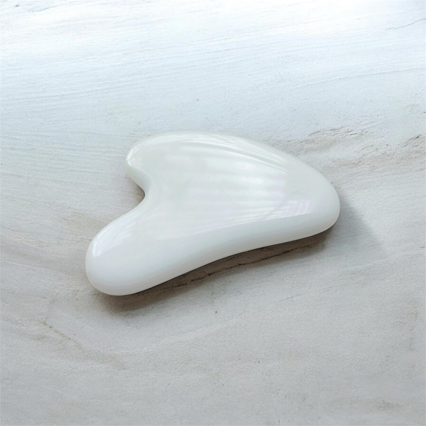 Gua Sha - White Stone